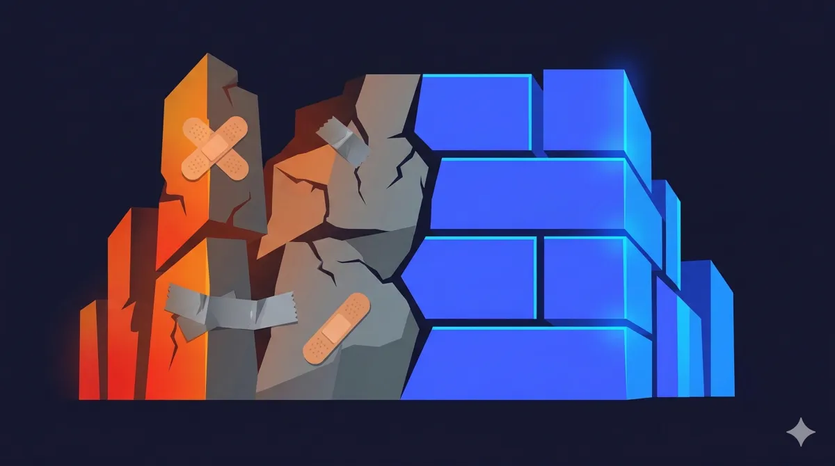 When to Rebuild vs Patch Your Software: A Decision Framework